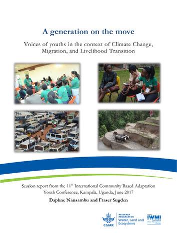 A generation on the move: voices of youths in the context of climate change, migration, and livelihood transition