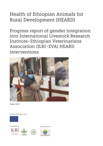 Progress report of gender integration into International Livestock Research Institute–Ethiopian Veterinarians Association (ILRI–EVA) HEARD interventions