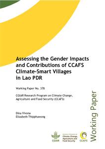 Assessing the Gender Impacts and Contributions of CCAFS Climate-Smart Villages in Lao PDR