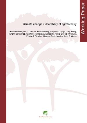 Climate change vulnerability of agroforestry