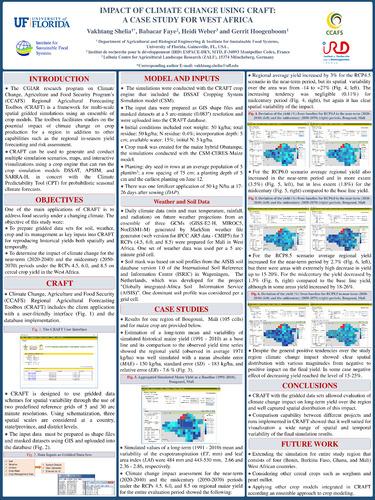 Impact of climate change using CRAFT: a case study for West Africa