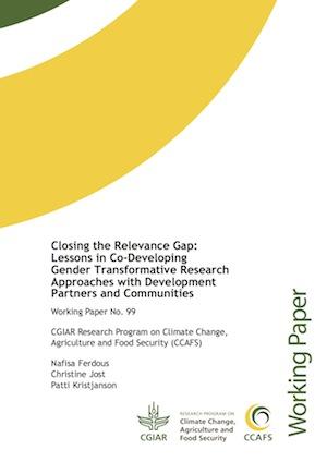 Closing the Relevance Gap: Lessons in Co-Developing Gender Transformative Research Approaches with Development Partners and Communities