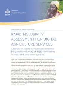 Rapid inclusivity assessment for digital agriculture services