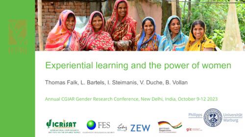 Experiential learning and the power of women