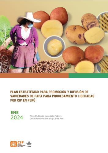 Plan estratégico para promoción y difusión de variedades de papa para procesamiento liberadas por CIP en Perú
