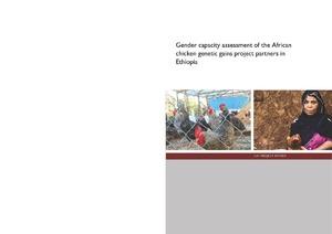 Gender capacity assessment of the African chicken genetic gains project partners in Ethiopia