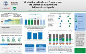 TH2.4: Graduating to Resilience Program and women's empowerment: Evidence from Uganda