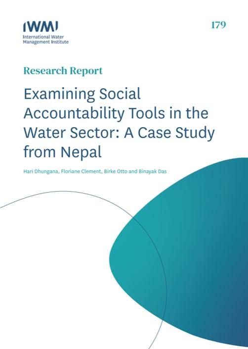 Examining social accountability tools in the water sector: a case study from Nepal