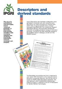 Descriptors and derived standards