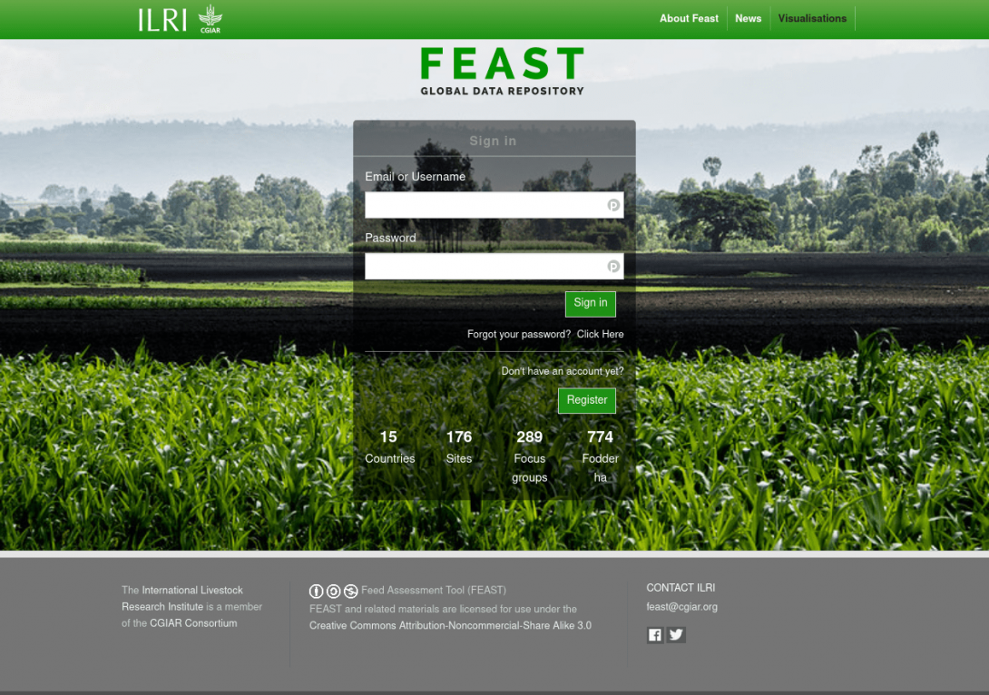 Feed Assessment Tool (FEAST) data repository website version 2.0.0