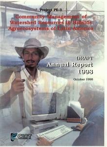 Project PE-3 Community and Watersheds Annual Report 1998