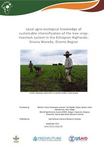 Local agro-ecological knowledge of sustainable intensification of the tree-crop-livestock system in the Ethiopian Highlands, Sinana Woreda, Oromo Region