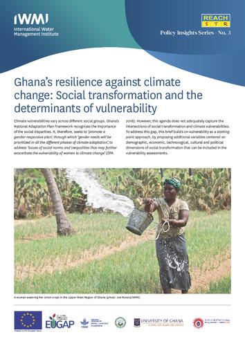 Ghana’s resilience against climate change: social transformation and the determinants of vulnerability