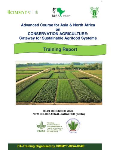 Advanced course for Asia & North Africa on conservation agriculture: Gateway for sustainable agrifood systems