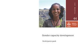 Gender capacity development: Participants pack