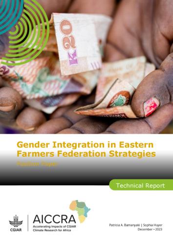 Gender Integration in Eastern African Farmers Federation Strategies: Position Paper