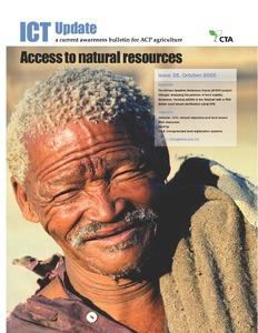 ICT Update 28: Access to natural resources