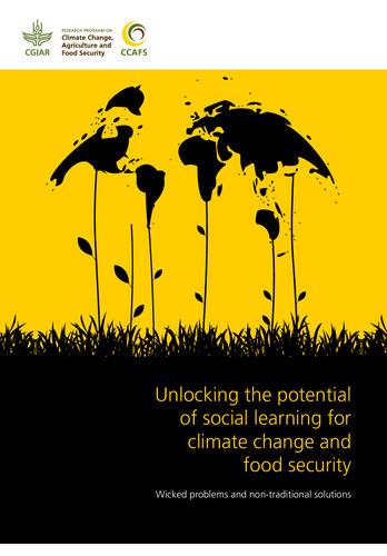 Unlocking the potential of social learning for climate change and food security: Wicked problems and non-traditional solutions