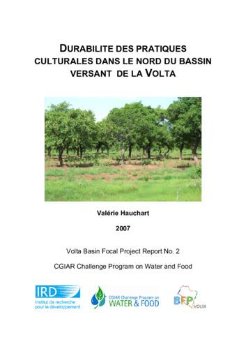 Durabilité de l’agriculture en fonction des pratiques culturales actuelles et conseillées (Burkina Faso et Nord Ghana)