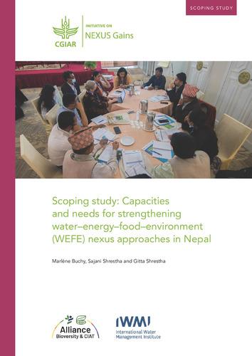 Scoping study: Capacities and needs for strengthening water-energy-food-environment (WEFE) nexus approaches in Nepal