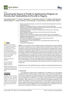 Assessing the impact of Youth-in-Agribusiness Program on poverty and vulnerability to poverty in Nigeria