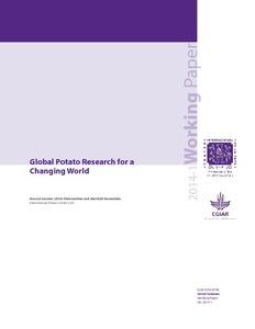 Global potato research for a changing world