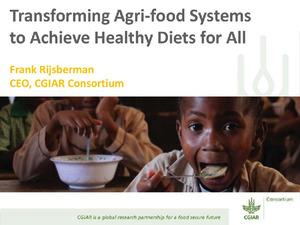 Transforming Agri-food Systems to Achieve Healthy Diets for All