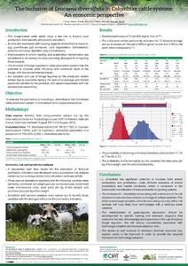 The inclusion of Leucaena diversifolia in Colombian cattle systems: An economic perspective