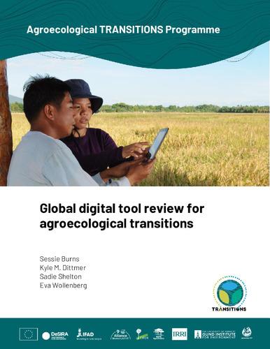 Global digital tool review for agroecological transitions