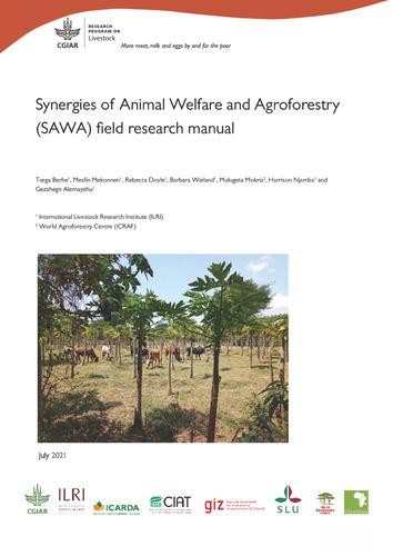 Synergies of Animal Welfare and Agroforestry (SAWA): Field research manual