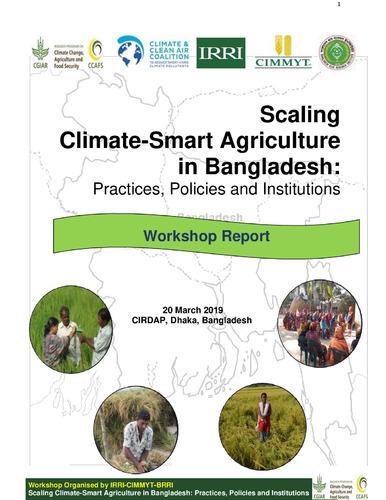 Scaling Climate-Smart Agriculture in Bangladesh: Practices, Policies and Institutions