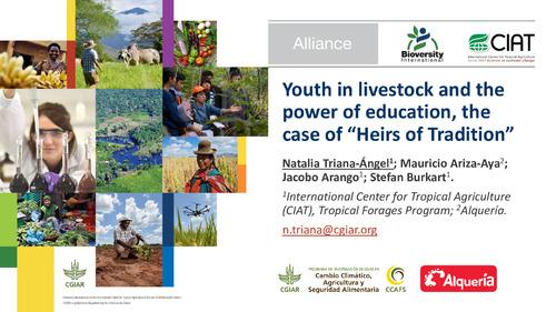 Youth in livestock and the power of education, the case of “Heirs of Tradition”