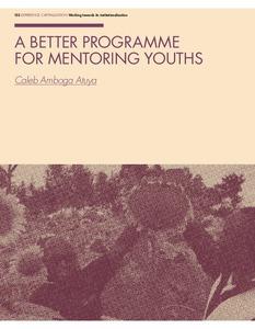 A better programme for mentoring youths