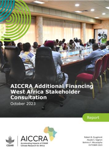 AICCRA Additional Financing: West Africa Consultation