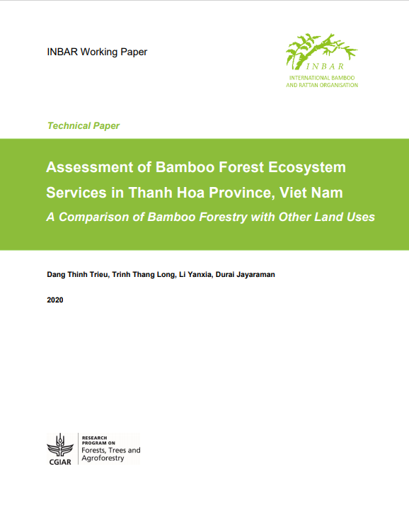 Assessment of Bamboo Forest Ecosystem Services in Thanh Hoa Province, Viet Nam