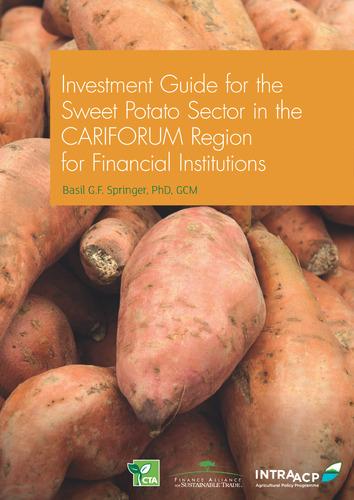 Investment guide for the sweet potato sector in the CARIFORUM region for financial institutions