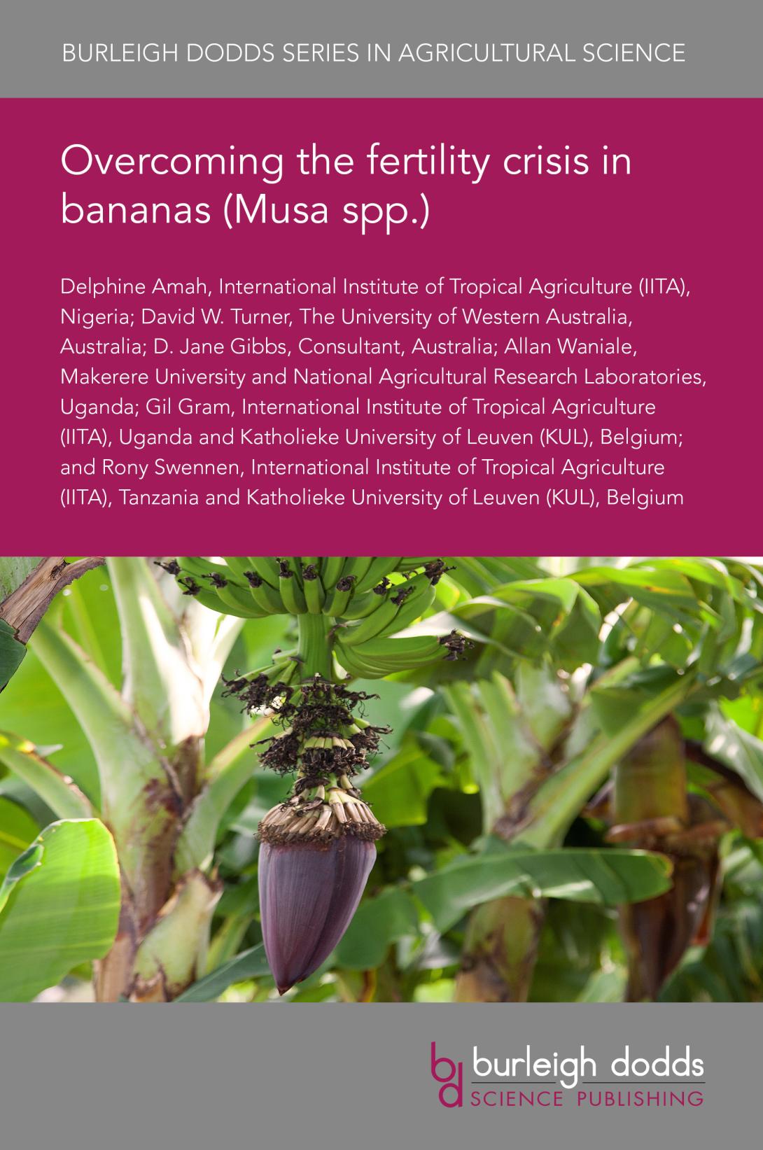 Overcoming the fertility crisis in bananas (Musa spp.).