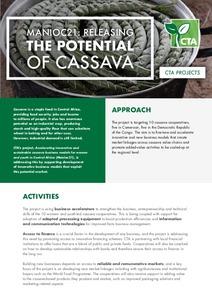 Manioc 21: Releasing the potential of cassava
