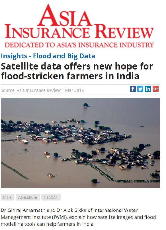 Satellite data offers new hope for flood-stricken farmers in India