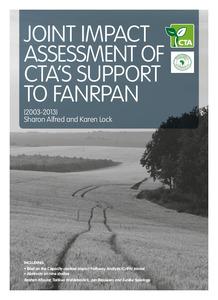 Joint Impact Assessment of CTA's support to FANRPAN (2003-2013)