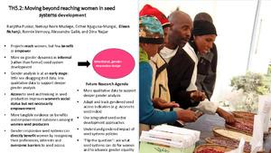 TH5.2: Moving beyond reaching women in seed systems development