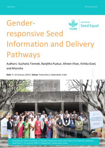 Gender-responsive Seed Information and Delivery Pathways