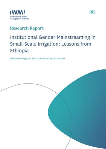 Institutional gender mainstreaming in small-scale irrigation: lessons from Ethiopia