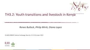 TH3.2: Youth transitions and livestock in Kenya
