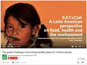 EatxCali keynote speaker: Frank Rijsberman, CEO, CGIAR. The grand challenge of providing healthy diets for 9 billion people