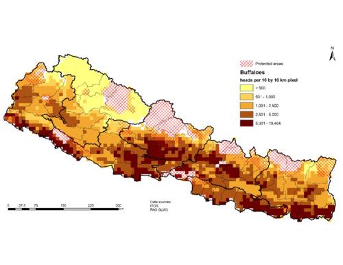 Series of thematic maps on biophysical and socioeconomic status of Nepal to guide targeting of agricultural technologies