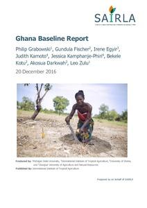 SAIRLA Ghana baseline report