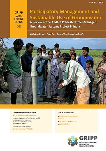 Participatory management and sustainable use of groundwater: a review of the Andhra Pradesh Farmer-Managed Groundwater Systems project in India