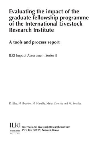 The International Livestock Research Institute