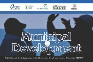 Municipal Development. ACORDAR in alliance with local governments to develop territories